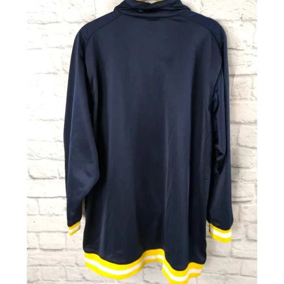 Vintage 90s Y2K Nike Full Zip Track Jacket Navy L - Picture 3 of 8